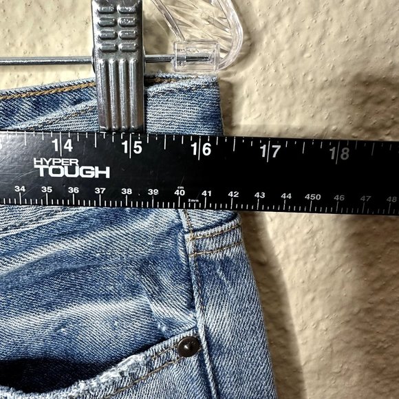 JBD Just Black Denim Women's SZ 31 Distressed Jeans Medium Wash - Picture 6 of 10